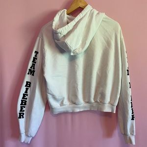 Team Bieber hoodie small